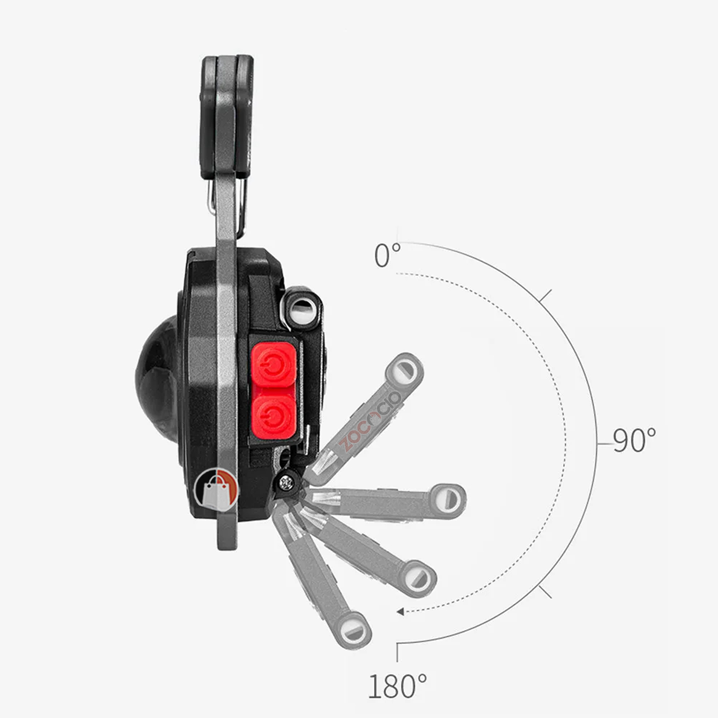 Miniatura 6 de Linterna Led De Bolsillo Llavero Multifu